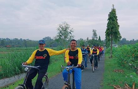 Kelompok Sepeda Be-Cici Adakan Happy Gowes Ramai-ramai